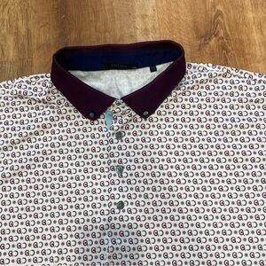 Greyson Men's XXL Polo Shirt Players Club Serpent Moon Performance AOP Stretch